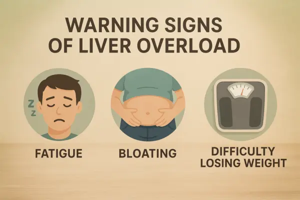 Warning signs you need liver detox benefits including fatigue and digestive issues